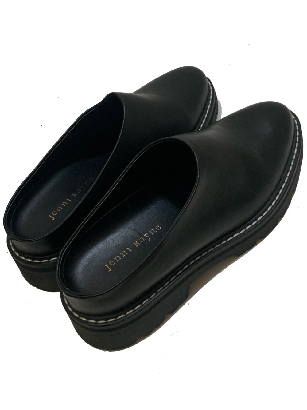 jenni kayne leather lug mule